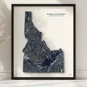 idaho hydrology map